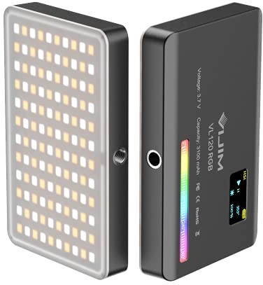 VIJIM VL120 RGB Multi Color Lampe vidéo LED