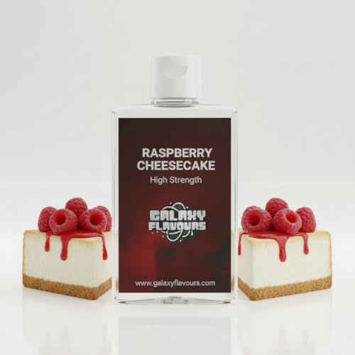Arôme de gâteau au fromage à la fraise - Arôme alimentaire haute concentration - Plus de 230 saveurs - Flacon de 50 ml.