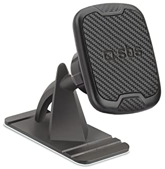 SBS porta cellulare auto cruscotto COLORADO, supporto universale con adesivo alla base, rotazione 360°, 2 piastre metalliche incluse, supporto auto per iPhone, Samsung, Oppo, Xiaomi