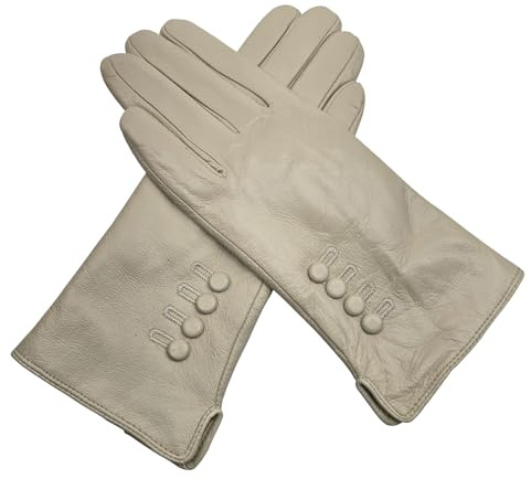 Damen Echtes Weiches Leder Handschuhe Vollständig Gefüttert Geschenk Verpackt