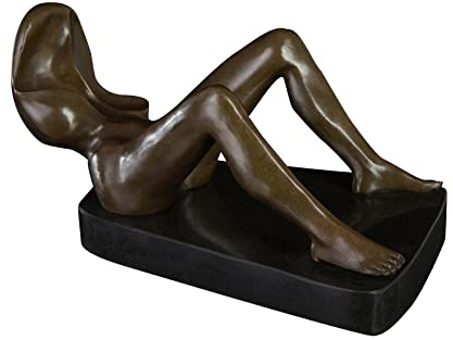 ARTSIM Statuen Dekor Statuen und Figuren Statue Ornament Bronze Kunstwerk Abstrakte Bronzeskulptur Kunstskulptur Sammlung Dekoration Geschenk