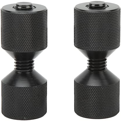 Ensemble de 2 Broches à Deux Trous, Aligneurs de de Tuyau en Aluminium à 2 Trous, Goupille D'alignement de Connexion pour Grandes Machines de Bateau de Voiture, Matériau