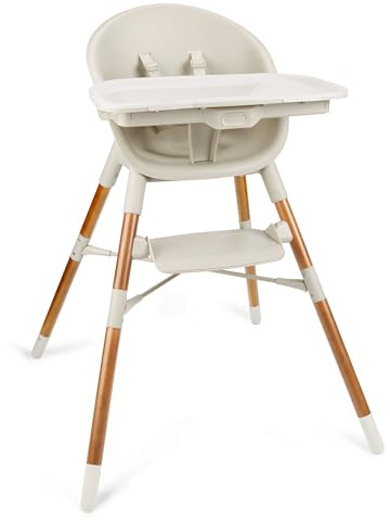 Skip Hop Baby High Chair 4-in-1 Convertible High Chair, EON, Oat