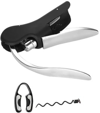 Ouvre-bouteille de vin tire-bouchon, ouvre-bouteille de vin tire-bouchon vertical compact | Tire-bouchon à levier vertical portable,Tire-bouchons et ouvre-bouteilles comprenant des vis