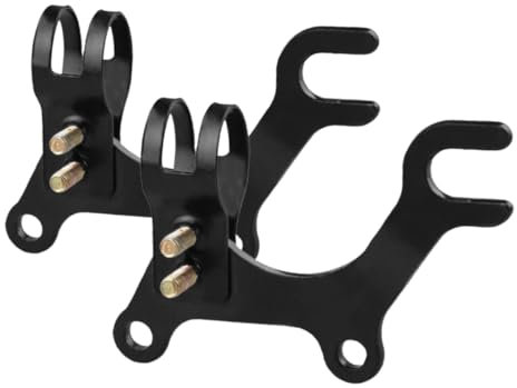 Milisten 2stücke Verstellbare Disc Brake Adapter Für Fahrräder Carbonstahl Bremsadapter Für Umrüstung Von Standardbikes Scheibenbremsen Installieren Und Langlebig