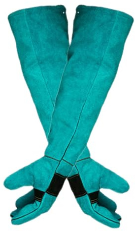 Gants de manipulation d'animaux de compagnie - Gants de protection en cuir anti-morsure | Gants imperméables résistants aux rayures pour dressage de chien, soins des petits animaux, bain et