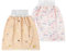 Aolso Baby Trainingshose, 2 Stück Hohe Taille Baby Töpfchen Trainingshose, Windelhosen für Kinder, Baumwolle, Waschbar und Wiederverwendbar, 0-4 Jahre alt(Regenbogenpferd/Rosa Bär)
