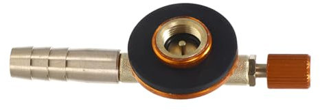 ifundom Adapter for Propane Tank Outdoor Gas Stove Hose Connector Gas Tank to Bbq Adapter Easy Setup