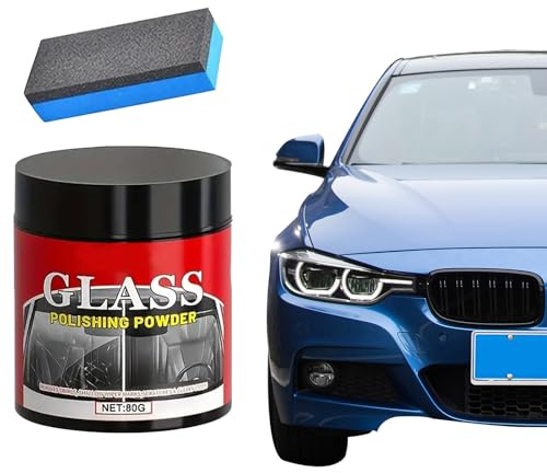 Pulimento Para Parabrisas - Compuesto para Eliminar Rayaduras,Polvo De Pulido,Para El De Los Coches, Automóviles, Vehículos, SUVs, Camiones, Parabrisas Y Espejos De Vehículos