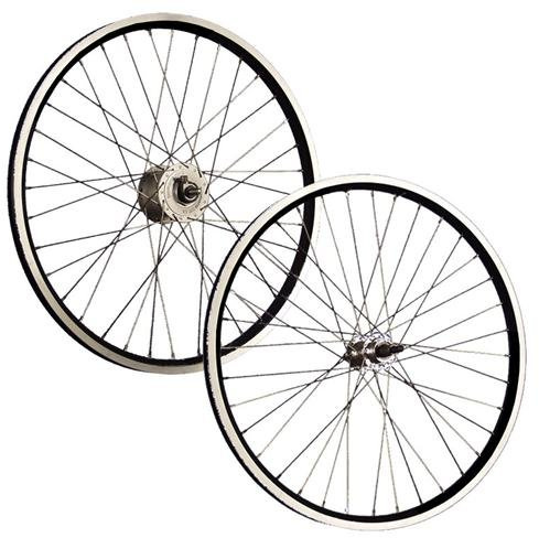 24 pollici set ruote bici Dynamic4 Shimano DH-C3000 dinamo a mozzo
