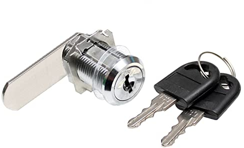 Serratura a leva per armadio, 25 mm, cilindro universale per mobili, serratura cassetta delle lettere, diametro 19 mm