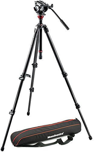 Manfrotto MVH500AH - Trípode completo, negro - con 755CX3