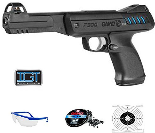 P Pack Pistola de balines Gamo P900 IGT - Sistema: Aire comprimido (pistón) y plomos (perdigones 4.5) - Potencia menor a 3,5 J