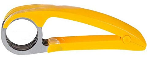 Affetta banane frutto colore random taglia frutta tagliafrutta lame banana affettatrice plastica cucina taglierina fette casa accessori utensili domestici