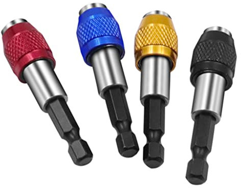 Multifunktionale Bohrerverlängerung mit 6,35 mm Schaft, Quick Off Bohrerverlängerung, Bithalter