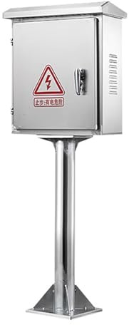 Boîtier Électrique en Acier Inoxydable 304 - EV Station de Charge Murale Boîte Verrouillable avec Plaque de Montage, Étanche, Compatible avec une Variété de Bornes de Recharge(25 * 15 * 30cm/80)