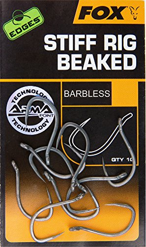 Fox Edges Armapoint Stiff Rig Beaked Hooks 10 Stück