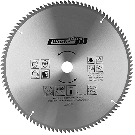 HM Kreissägeblatt 230x30 mm – 80 Zähne für Aluminium & Kunststoff, kompatibel mit allen gängigen Kreissägen wie Tischkreissäge, Handkreissäge & Holzsäge, inkl. Reduzierringe