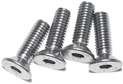 M5 x 20 mm Senkkopfschrauben mit Innensechskant (50 Stück) - DIN 7991 - ISO 10642 Senkkopf Schrauben - Gewindeschrauben - Vollgewinde - Edelstahl A2 V2A - rostfrei | DIN 7991, ISO 10642, Vollgewinde, Edelstahl A2 V2A, rostfrei