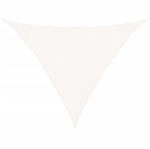 vidaXL Toldo de Vela Blanco HDPE 160 g/m² 3x3x4,2 m