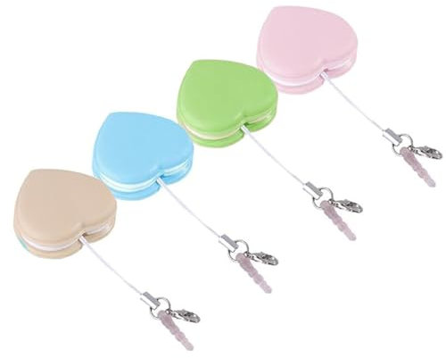 4-Pcs Macaron Phone and Computer Screen Cleaner - Reusable Cleaning Wipe, Perfect for Electronic Devices, Glasses, and Phone Screens
