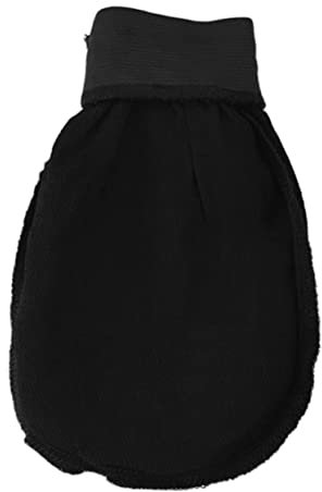 Baluue Peeling Handschuh Badehandschuh Schwarz Peelinghandschuh Mit Lanyard Exfoliating Body Scrubber Für Männer Und Frauen Einheitsgröße Waschbar Zum Entfernen Abgestorbener Haut Und Mas