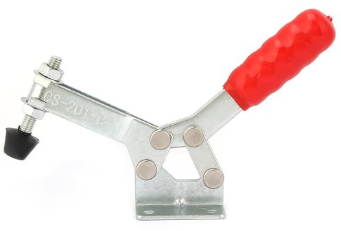 Horizontal Toggle Clamp, Carbon Steel Hand Tool for Woodworking, Cam Over Quick Release, Versatile and Easy to Use, Rustproof (201) (201-B) (201-C)
