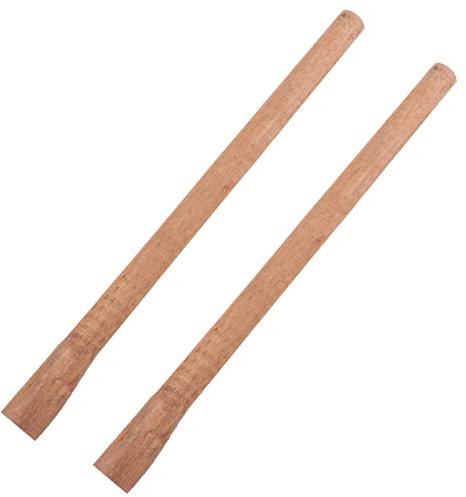 NUOBESTY 2pcs Wooden Handle Replacement for Camping Handle Easy Installation Supplies