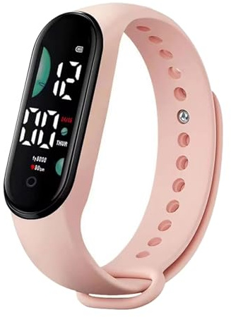 Dawutocap Dispositivo de salud portátil M9 con comodidad ligera que se adapta a pulsera inteligente ideal para personas mayores y activas