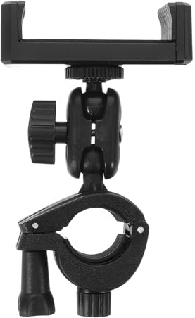 Toyvian Support Téléphone Réglable pour Trompette et Lyre, Pince Adaptateur 15-31mm, Rotation 360° pour Partitions Numériques, Compatible Pupitre et Pratique Musicale Portable,