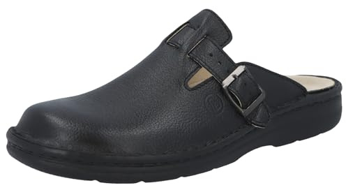 Berkemann Max 05708-900 Herrtofflor & sandaletter, svart, 44 EU