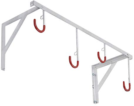 Fahrradständer - Reihen-Hängeparker Modell 3878 mit 8 Einstellplätzen - Wandmontage