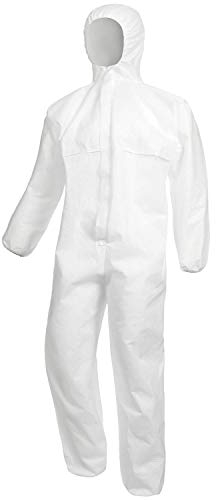 Nitras 609 Combinaison de protection jetable Catégorie 3, Type 5 + 6, blanc