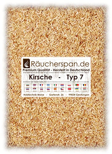 Räuchergold farine de fumage Cerise en bois de cerisier type 7, universel, 1 kg