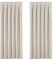 Window Treatment Blackout Thermal Insulated Room Darkening Solid Pencil Pleat Curtains/Drapes for Bedroom (Set of 2 Panels, 66 by 72 Inch Drop, Light Beige)