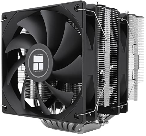 Thermalright PS120SE CPU Air Cooler, 7 Heat Pipes CPU Cooler,Dual 120mm TL-C12B V2 PWM Fan, AGHP 4.0 Technilogy, S-FDB Bearing, for AMD AM4 AM5/Intel 1700/1150/1151/1200, PC Cooler