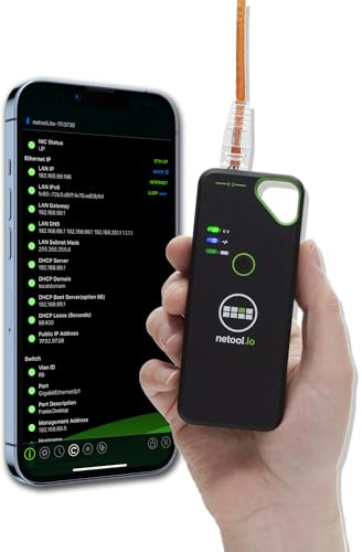 Netool IO reteprüfgerät NE1E netool.io Lite Smarter retetester netzwerk