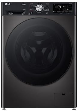 LG F4X7011TBB 11kg Washing Machine 1400rpm Spin - Black