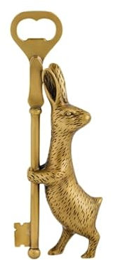 Creative and Stylish Brass Rabbit Bottle Opener, Retro and Simple Personalized Light Luxury Home Decor,Bottle Opener
