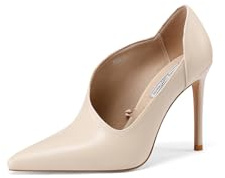 QUEEN HELENA Scarpe Eleganti con Tacco a Spillo Décolleté a Punta Chiusa Donna K3508