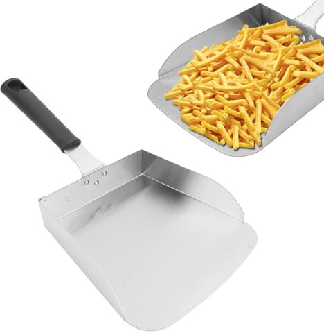 Smash Burger Spatula para planchas, recolección de acero inoxidable de la plancha, cucharadas de espátula francesa para alimentos.