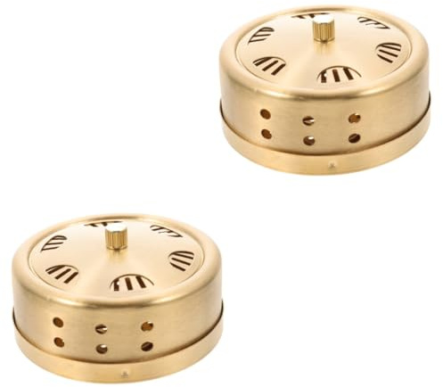 NOLITOY 2 Stück Moxa Box Verstellbare Moxibustion Box für Präzise Moxa Stick Verbrennung Rauchfreies Akupressur Werkzeug zur Schmerzlinderung Durchblutung für Bauch und Gelenkbehandlungen