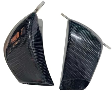 MNEVZX Conducto de Aire de Pinza de Freno Compatible con Triumph Street Triple 765/RS, Pinza Delantera, Cubierta de radiador,Piezas de refrigeración de Frenos, Fibra de Carbono.(Glossy)