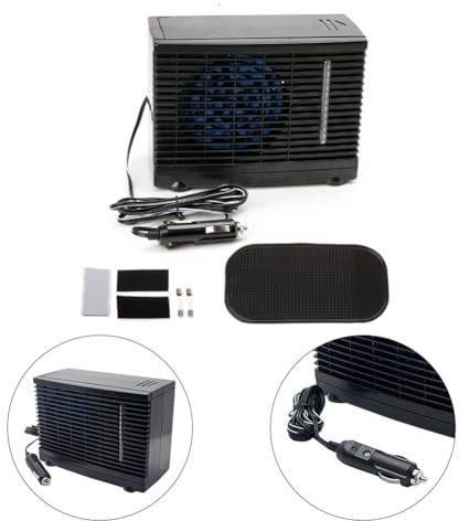 Condizionatore d'aria portatile per casa e auto 12V ventola di raffreddamento acqua ghiaccio aria condizionata