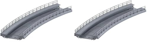 Märklin 74623 - Gebogenes Rampenstück, Spur H0 (Packung mit 2)