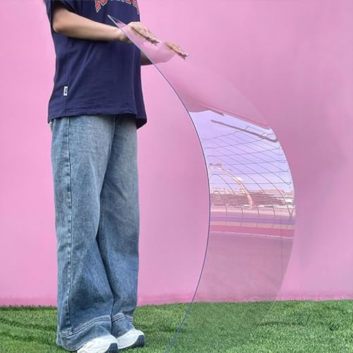 Placas de Policarbonato,Láminas Transparentes para Invernaderos, Impermeable PC Planchas,Revestimiento Paneles para Tejado,Cochera Cubierta Marquesinas Exterior para Puertas Ventanas Jardín