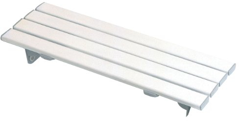 Homecraft Savanah Slatted Bath Board – 69 x 23 cm Lightweight Bath Seat for Elderly and Disabled – Quick Draining Bathing Aid with Non Slip Fittings – Supports up to 190 kg