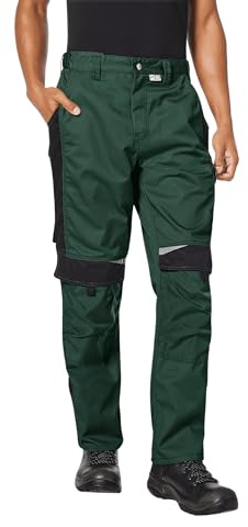 pka BESTWORK Arbeitshose für Herren mit Stretch-Bund & Kniepolster-Taschen