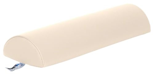 Sport-Tec Halbrolle Lagerungsrolle Lagerungskissen mit Kunstlederbezug 50x15x7,5 cm