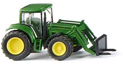 Wiking 095837 - John Deere 6820S 6820 S mit Frontgabel - 1:160 Spur N